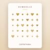 Gold Foil Nail Stickers