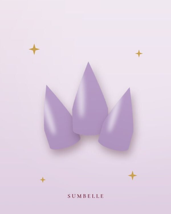 Lilac Dream Stiletto — close up