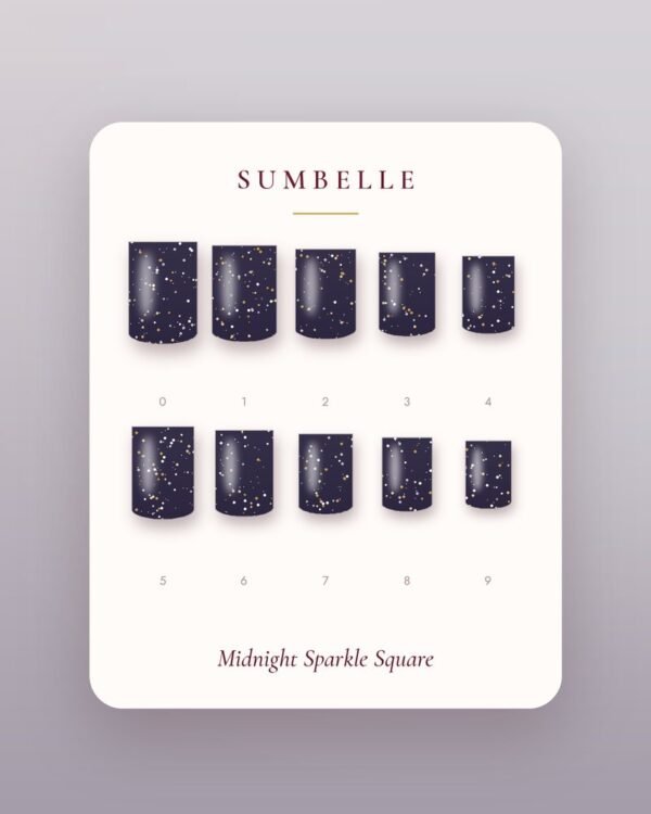 Midnight Sparkle Square