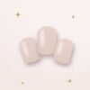 Milky Nude Oval — close up